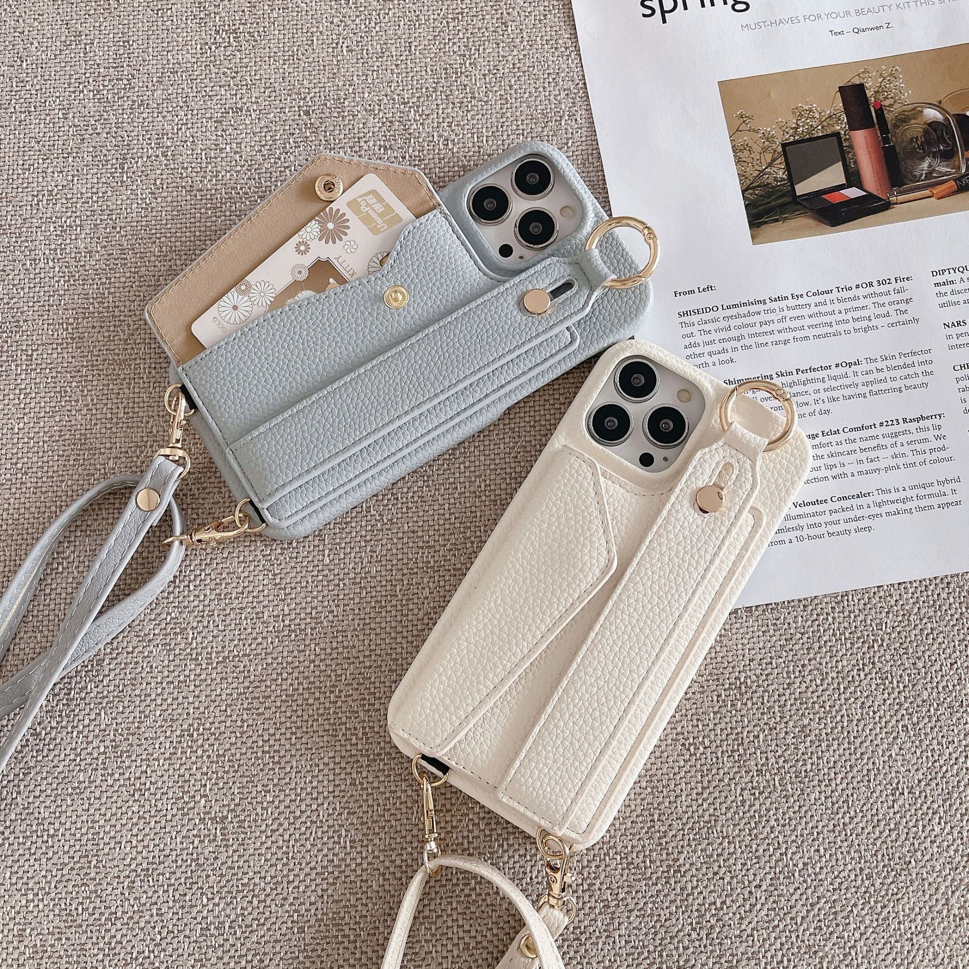 Fashion Simple Back Strap Phone Case Protector