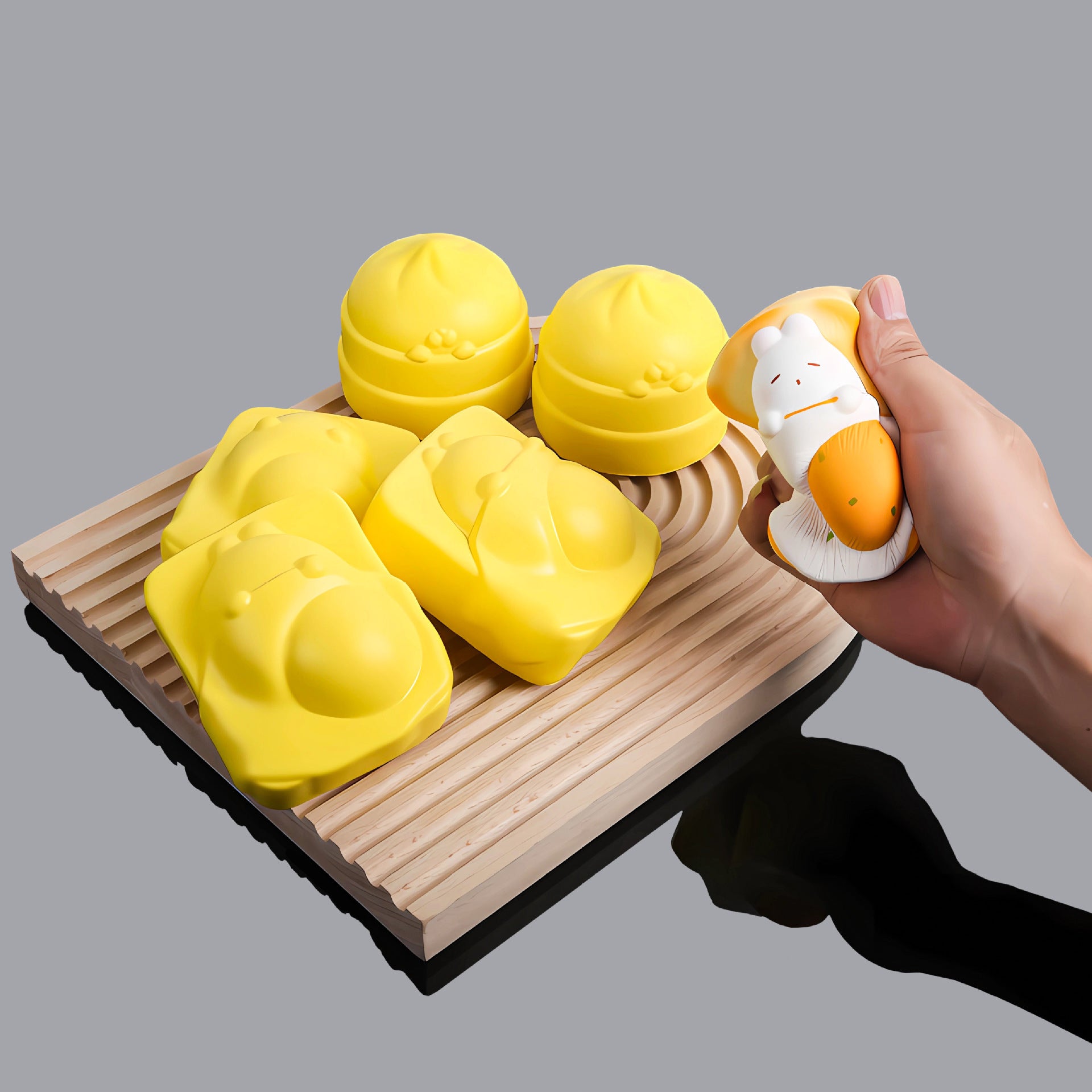 Slow Rebound Toast Bread Squeezing Toy Stress Relief Toy