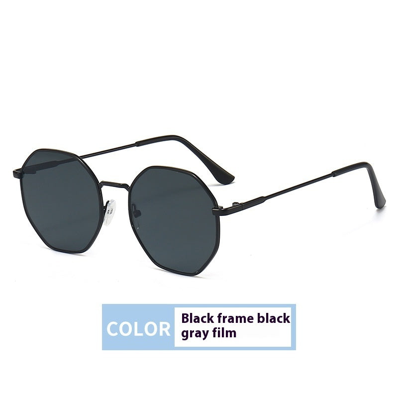 Women's Fashionable Retro Metal Frame Sunglasses
