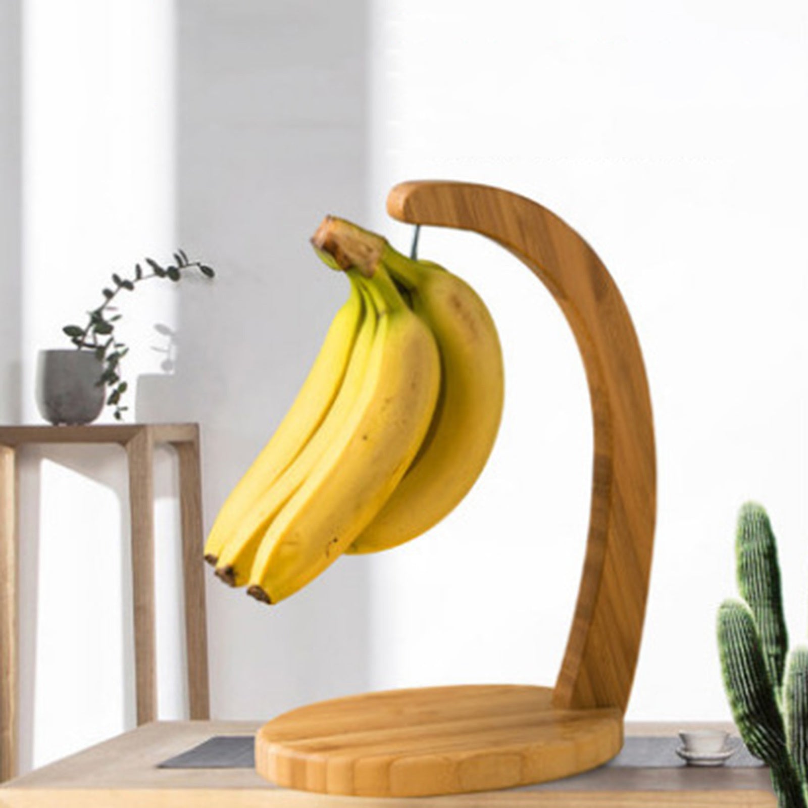 Banana Bamboo Fruit Storage Rack Organize Storage