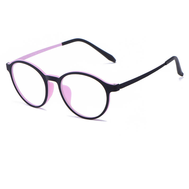 Men's And Women's Fashion Round Titanium Eyeglass Frames
