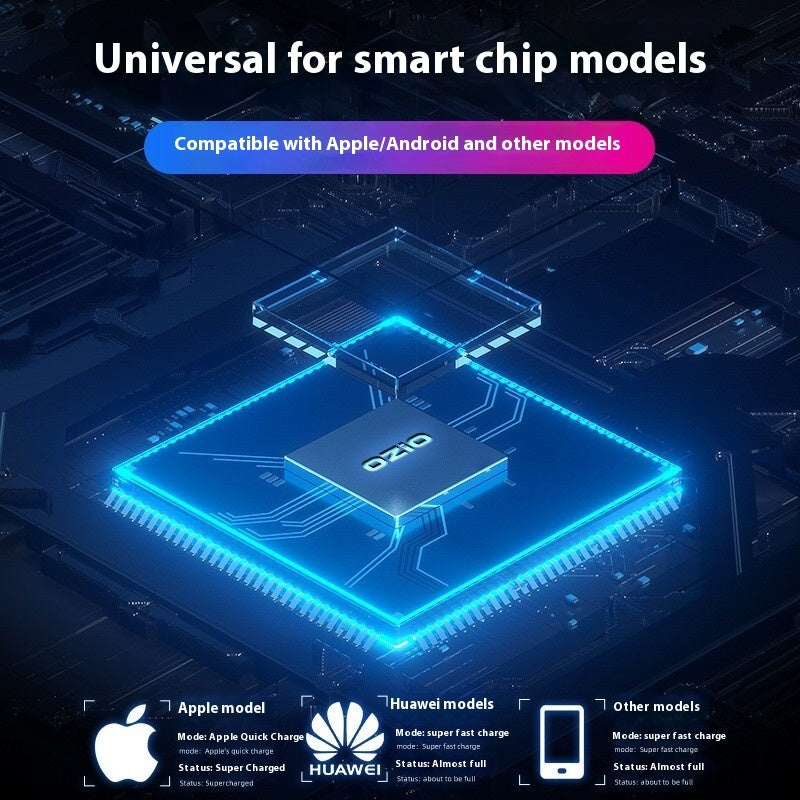 Quick Charging Car Cigarette Lighter With One To Three Conversion Plug