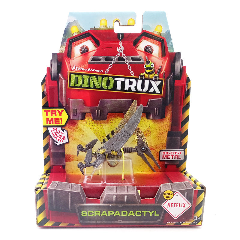 Toy dinosaur car truck