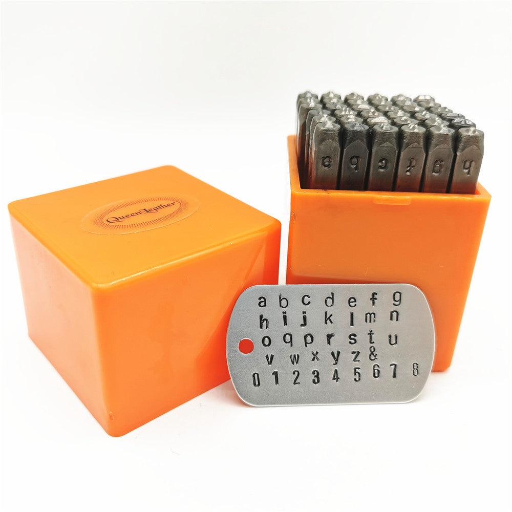 Letter 36 Piece Set Of Steel Seal DIY Jewelry Tools