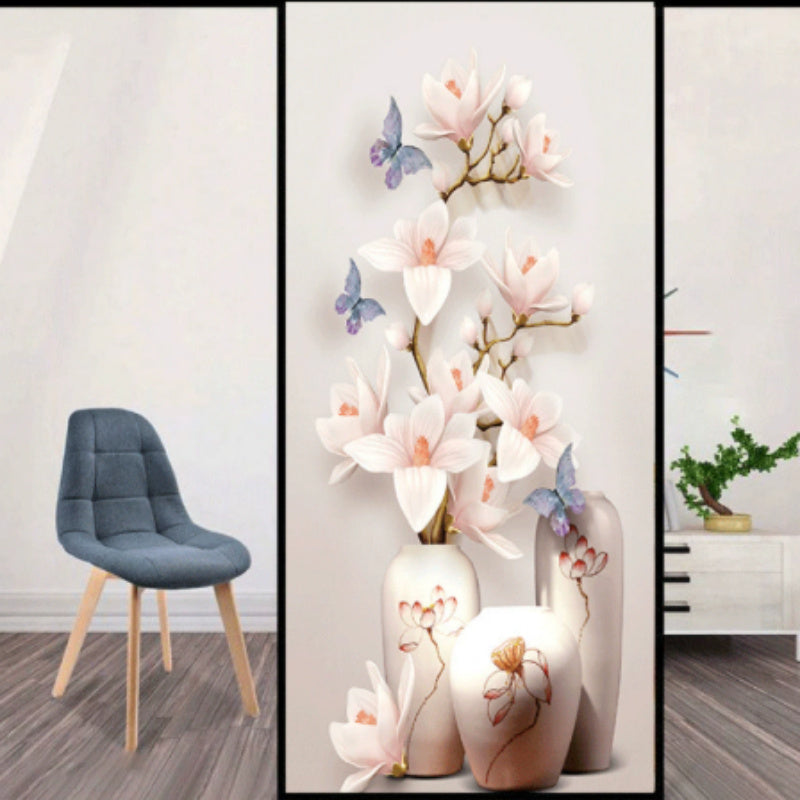 Shower Door Transparent Opaque Static Toilet Window Peep-proof Frosted Sticker