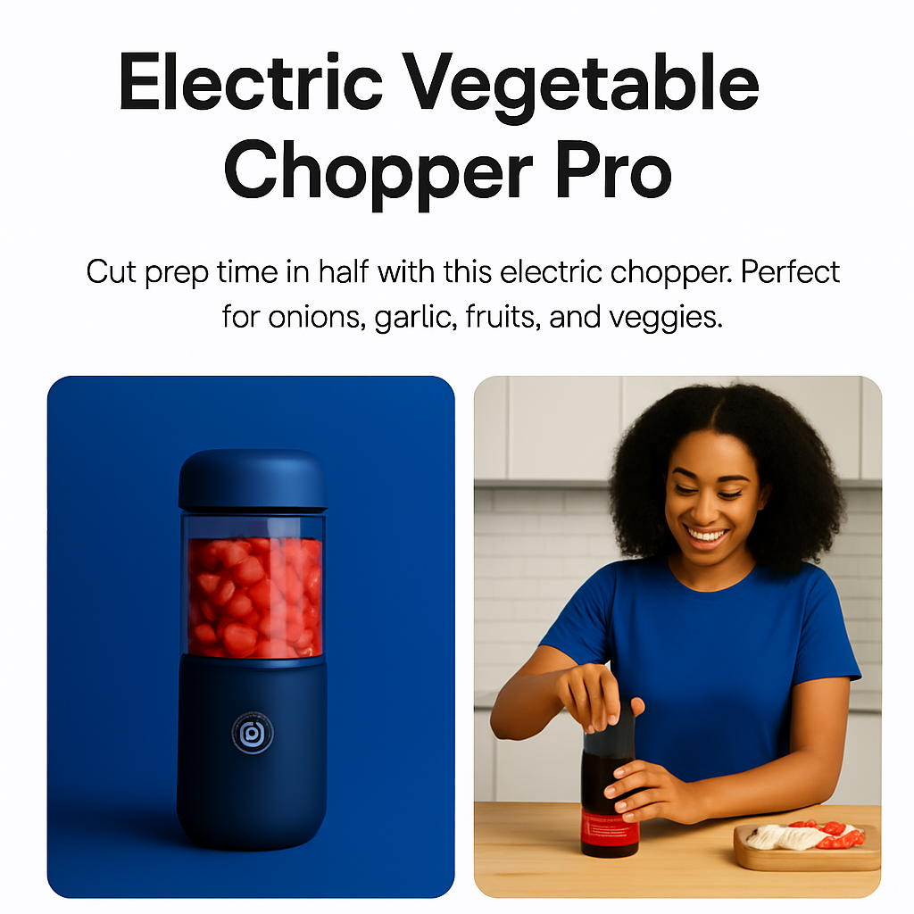 Electric Vegetable Chopper Pro