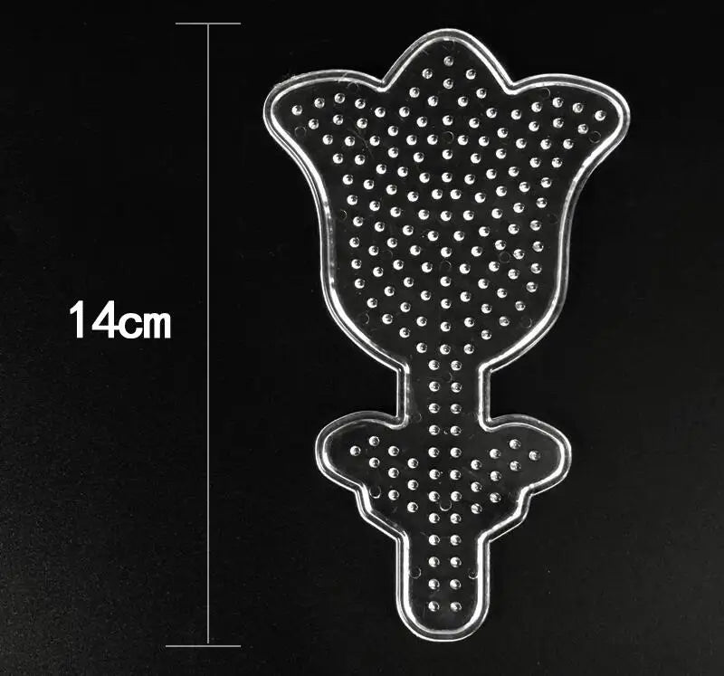 5mm Hama Beads Pegboard template Toy DIY perler tool PUPUKOU Beads Educational Tangram Jigsaw Puzzle Iron beads