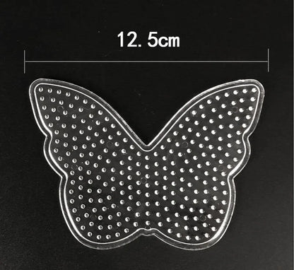 5mm Hama Beads Pegboard template Toy DIY perler tool PUPUKOU Beads Educational Tangram Jigsaw Puzzle Iron beads