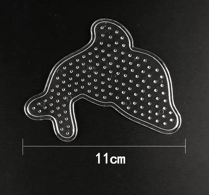 5mm Hama Beads Pegboard template Toy DIY perler tool PUPUKOU Beads Educational Tangram Jigsaw Puzzle Iron beads