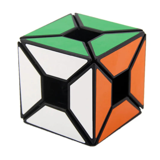 LanLan 2x2 X Void Hollow Edge Only Magic Cube Cubo Magico Professional Speed Puzzle Antistress Educational Toys For Children