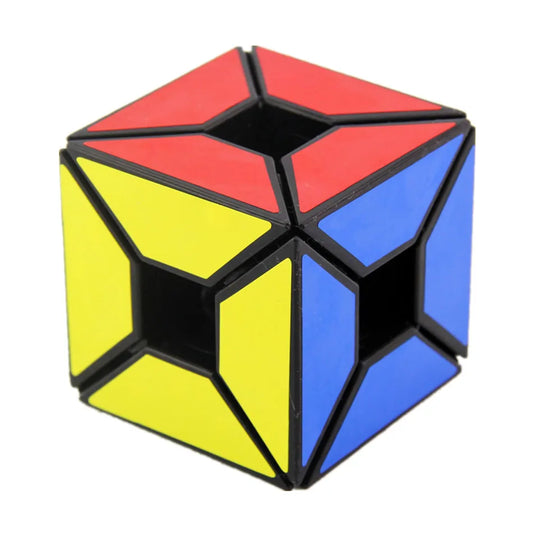 LanLan 2x2 X Void Hollow Edge Only Magic Cube Cubo Magico Professional Speed Puzzle Antistress Educational Toys For Children