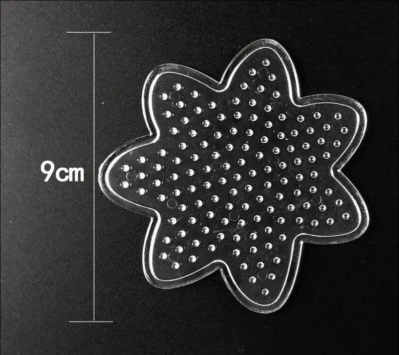 5mm Hama Beads Pegboard template Toy DIY perler tool PUPUKOU Beads Educational Tangram Jigsaw Puzzle Iron beads