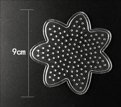 5mm Hama Beads Pegboard template Toy DIY perler tool PUPUKOU Beads Educational Tangram Jigsaw Puzzle Iron beads
