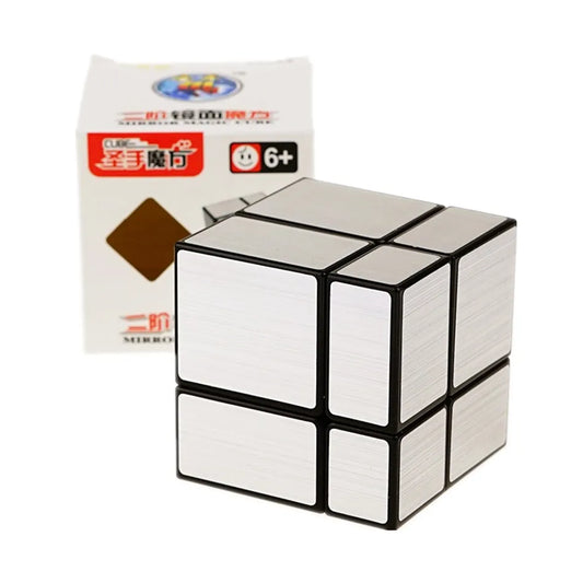 Sengso 2x2x2 Magic Mirror Cube Shengshou 2x2 5.7cm Speed Mirror Magic Puzzle Cube