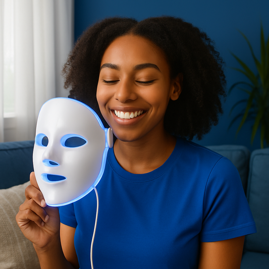 LED Face Mask Therapy Light