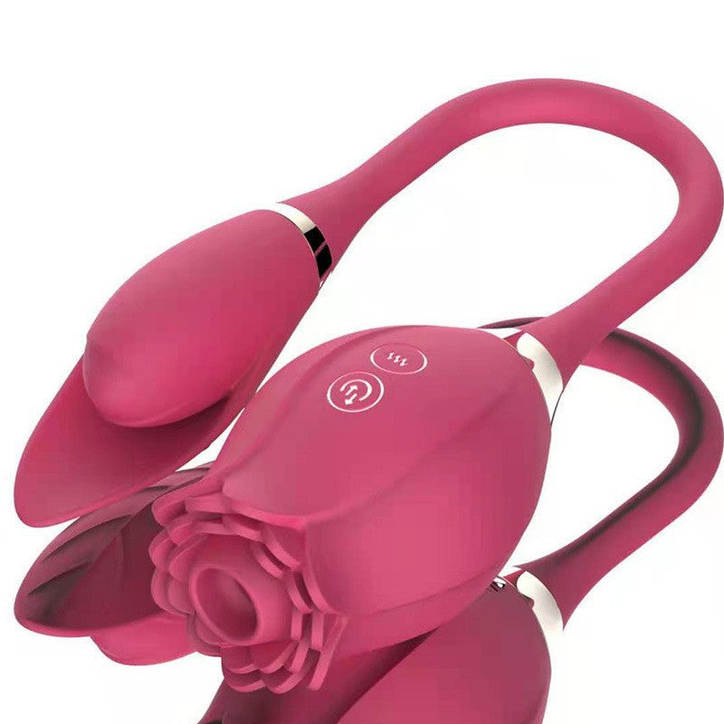 Women's Flower Silicone Massage