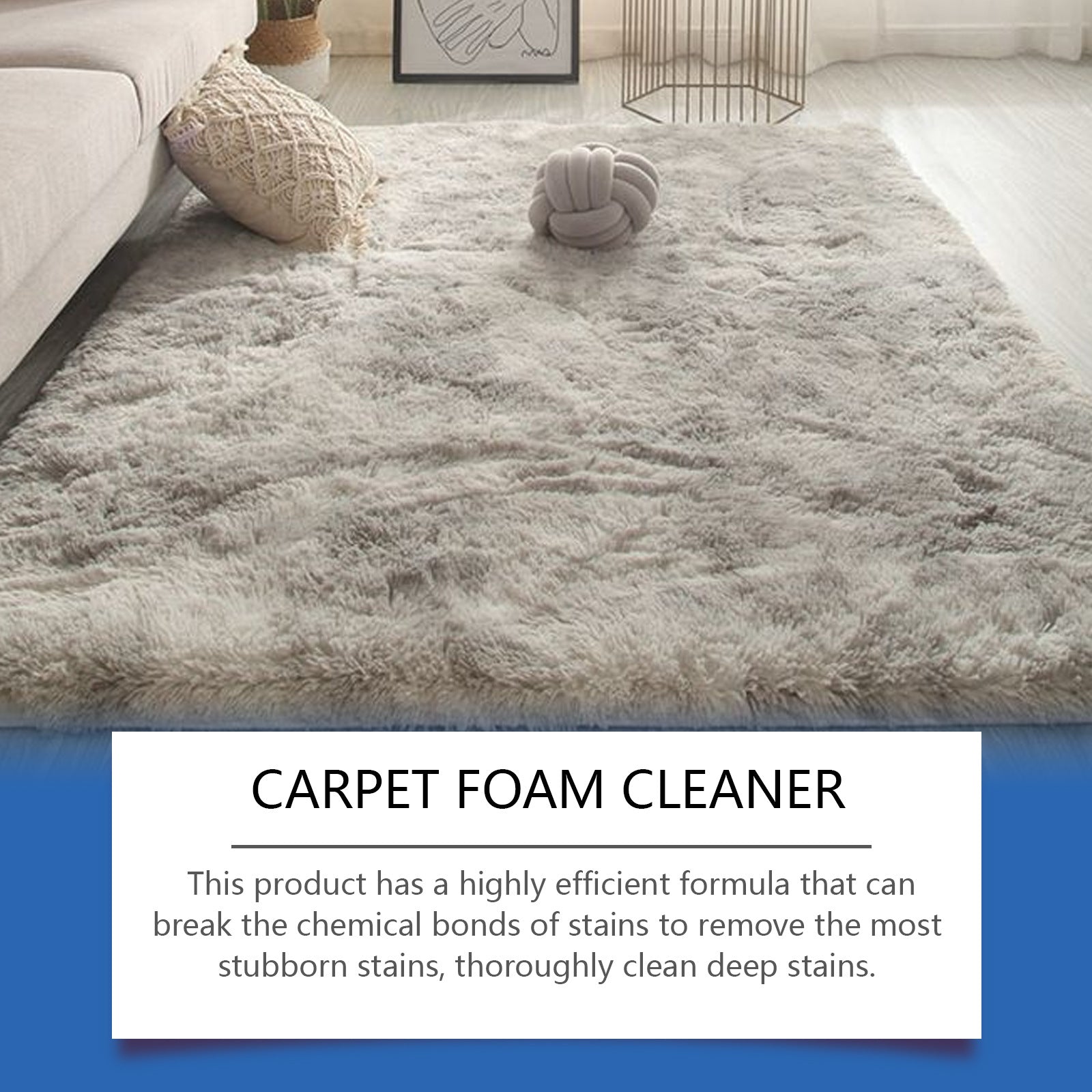 Cleaning Carpet Fabric Supplies Foamed Cleaner