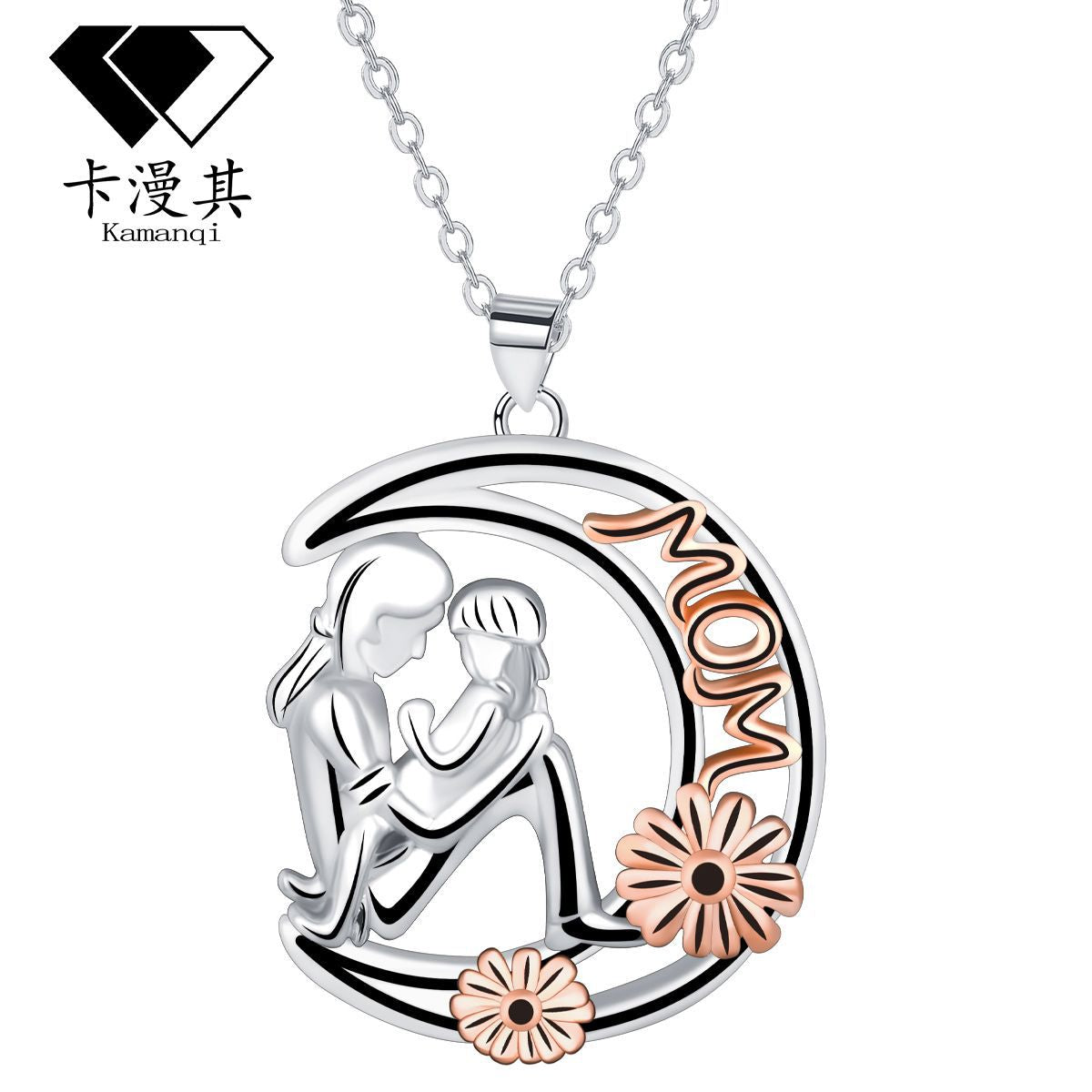 Moon Gentle Necklace High-grade Mom Accessories Jewellery
