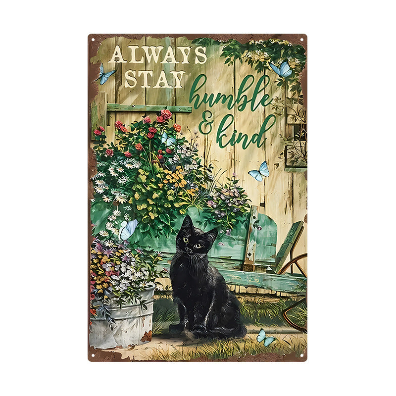 Retro Flower Outdoor Garden Balcony Wall Decoration Small Hanging Painting