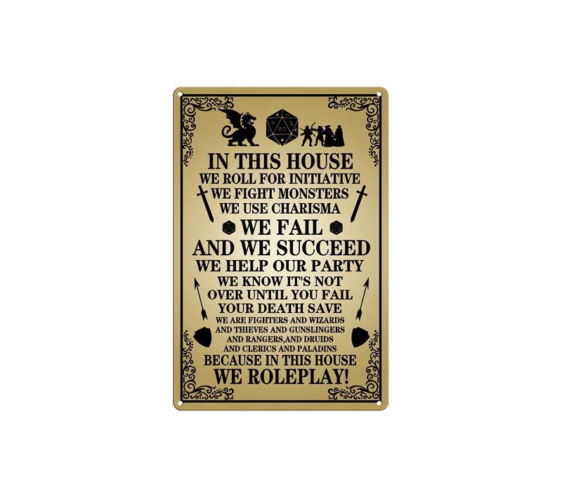 Retro Cafe Bar Wall Decorated Hangtag