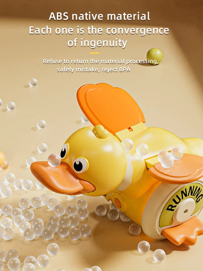 interactive Electric Duck Musical Toy for Babies 18+ Months - Crawling & Head Lifting Training, Early Learning Educational Gift