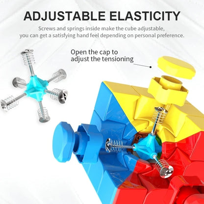 MOYU Meilong Series Professional Speed Magic Cube 2x2 3x3 Pyramid SQ1 Puzzle Magic Cube Education Learnning Cubo Magico Toy Gift