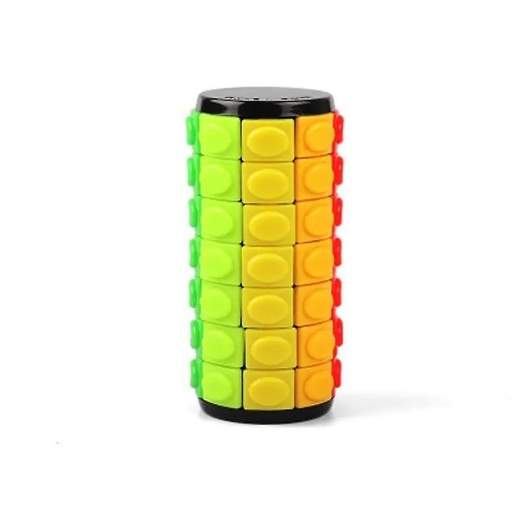 3D Rotating Slid Cube Puzzle Color Tower Decompression Novelty Child Puzzle Toy Montessori Parent-Child Activity Gift