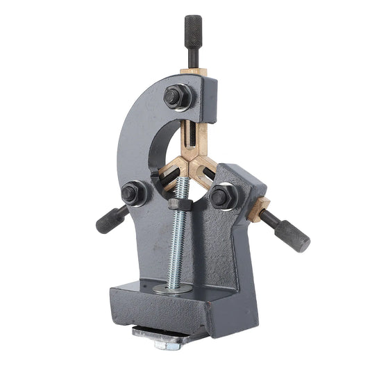 Wood Lathe Steady Rest Grey Color Metal Mini Lathe Steady Rest for 0618 CJ18 CJ0618A 7x12 7x14 0618‑3B Wood Lathe Steady Rest