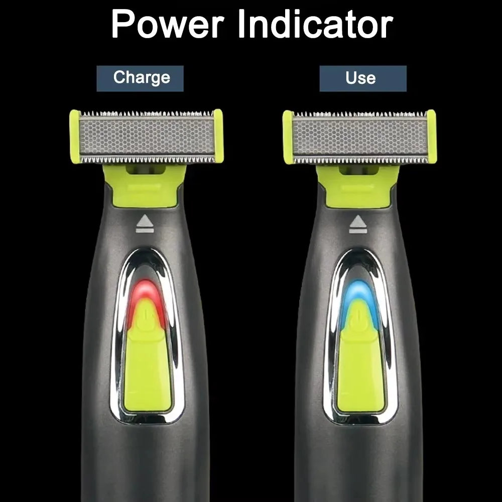 Washable Rechargeable MLG Electric Shaver Beard Razor Body Trimmer Men Shaving Machine Hair Face Care Cleaning Clippers for Men