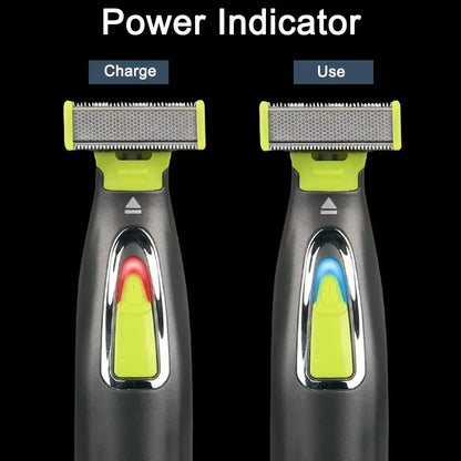 Washable Rechargeable MLG Electric Shaver Beard Razor Body Trimmer Men Shaving Machine Hair Face Care Cleaning Clippers for Men
