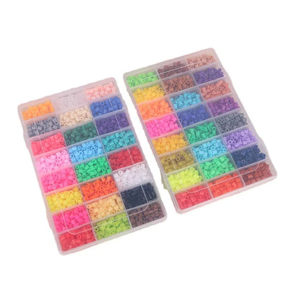 24 /48Colors 5mm hama Beads/ Iron Beads diy Puzzles Beads ironing beads perler Fuse beads diy toy boy girl gift 4，6 ，8years old