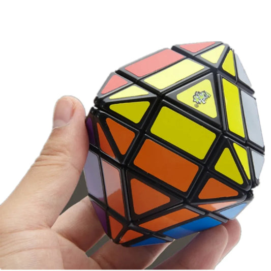 LanLan 4x4 Gyroscope Gyro Magic Cube Octahedron Professional Speed Puzzle Educational Cubo magico Toys For Children