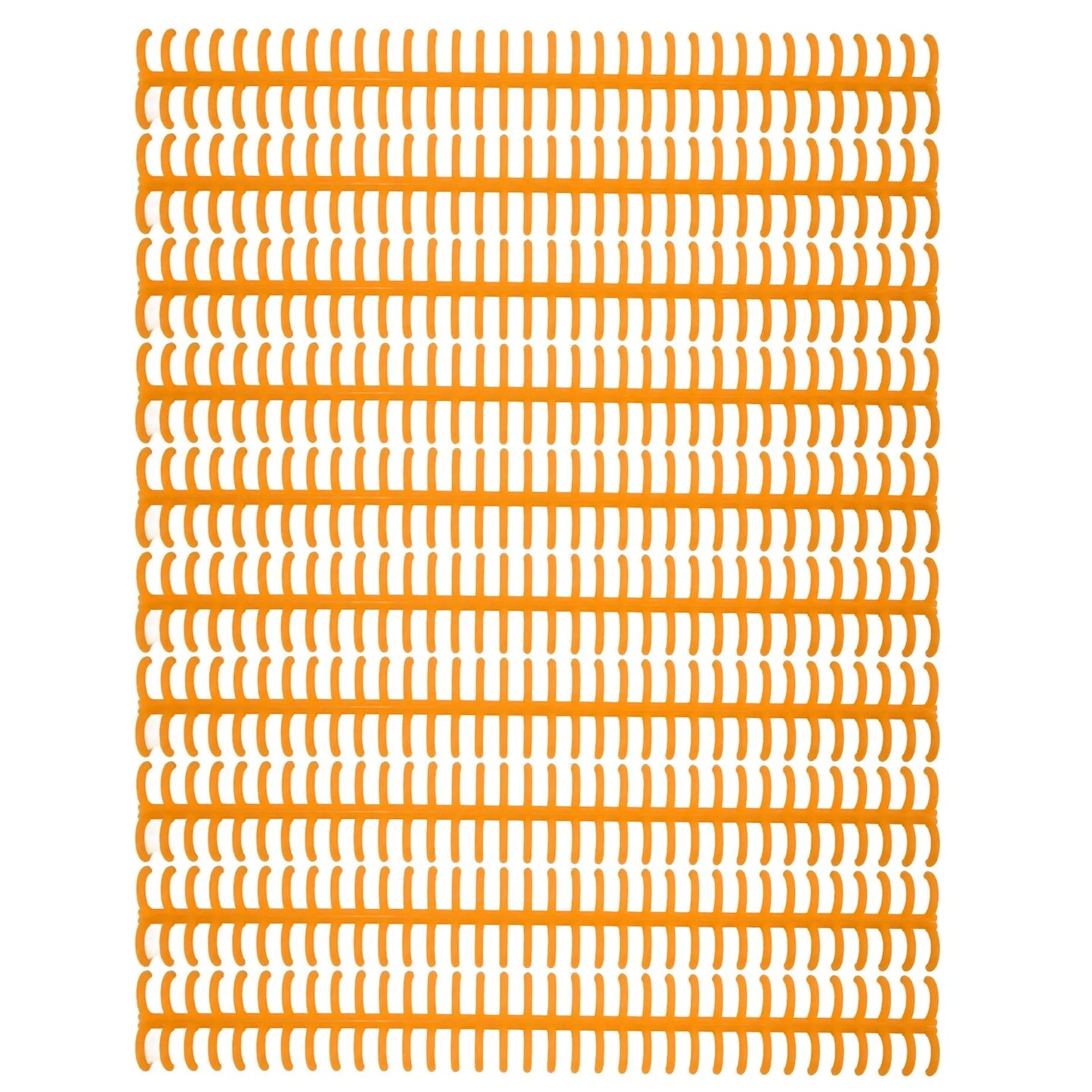 【New】10PCS 34 Hole Binding Spine Plastic Split Loose Leaf Rings Detachable Binding Loop 12mm Diameter Detachable Binding Loop
