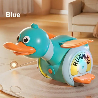 interactive Electric Duck Musical Toy for Babies 18+ Months - Crawling & Head Lifting Training, Early Learning Educational Gift