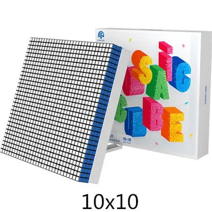 [Picube] Gan Mosaic Cubes 6x6 DIY Puzzle Magic Cube Magnetic 10x10 Creative Cube Mosaic Decorative Paintings Toys For Children