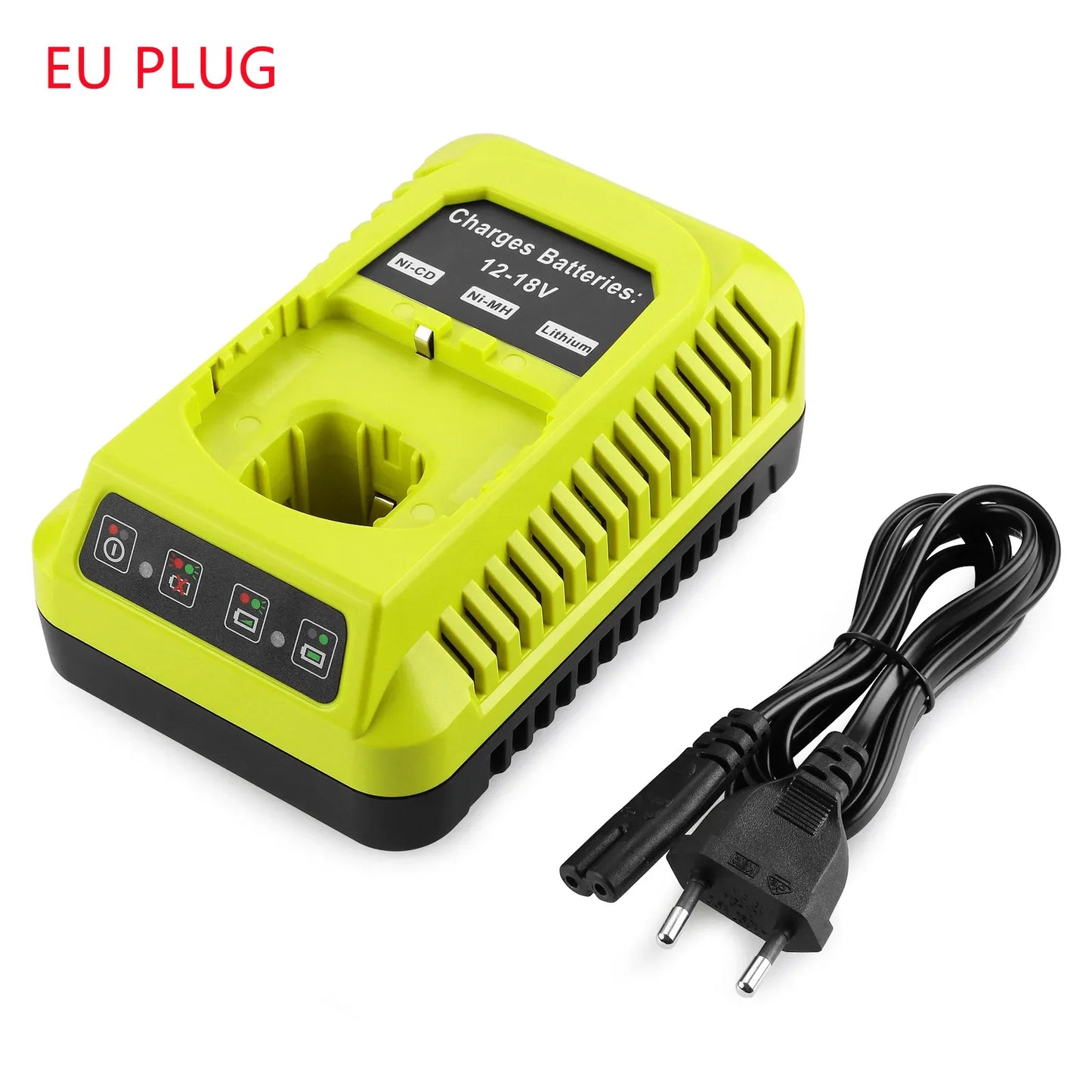 P117 Charger For Ryobi ONE+Plus P108 Dual Chemistry Battery 12V-18V EU/US/AU Plug For Ryobi 12V-18V Ni-CD Ni-MH Li-ion Battery