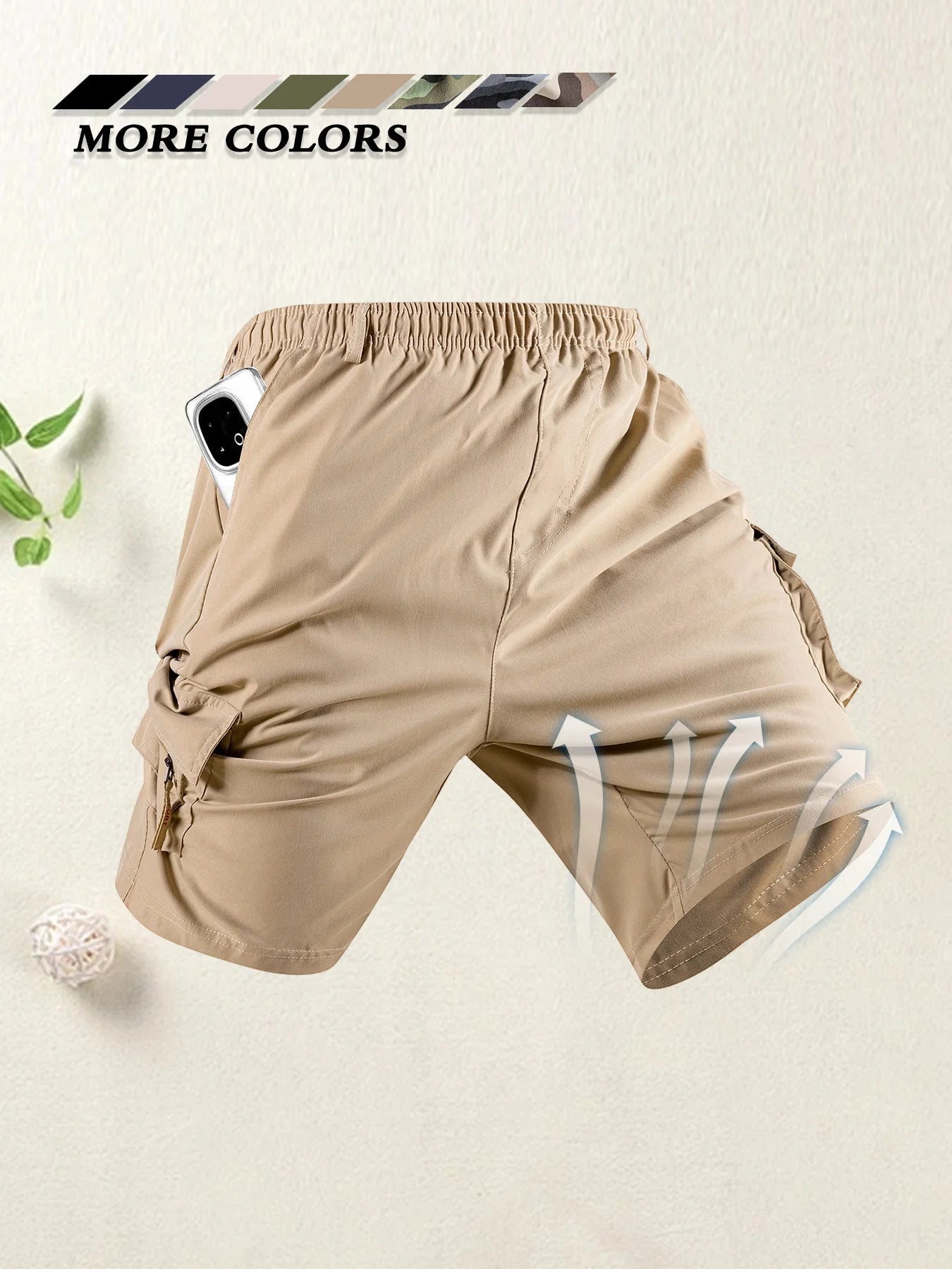 Men's Cargo Shorts Multi Pocket Casual Sports Summer Bermuda Shorts Loose Outdoor Travel Comfortable Durable Men Short Pants