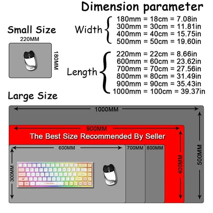 Gaming D-Dooms E-Eternals Mousepad 30x80cm Antislip Rubber Base MouseMat Gamer XXL Mause Carpet PC Thicken Table Pad for E-sport