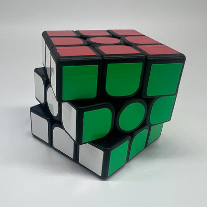 3x3x3 3D fun stress relief brain boosting puzzle professional smooth speed game color blocking children's toy gift