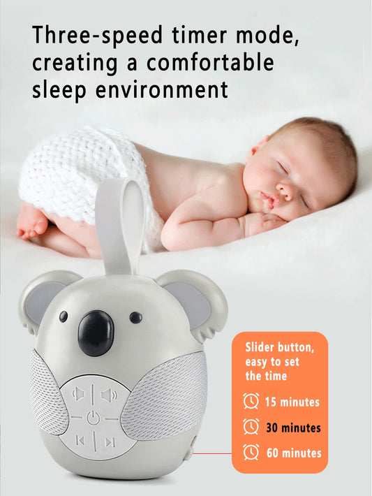 Koala music player for infants and young children to help them sleep, sleep instrument to soothe babies to sleep