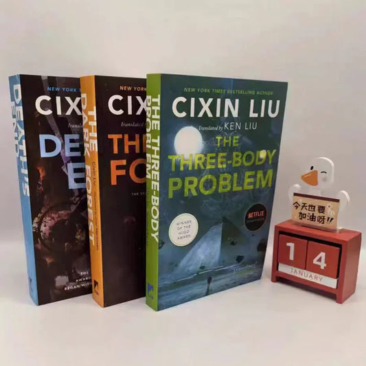 The Three-Body Science Fiction Book By Liu Cixin English Version
