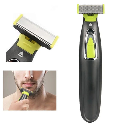 Washable Rechargeable MLG Electric Shaver Beard Razor Body Trimmer Men Shaving Machine Hair Face Care Cleaning Clippers for Men