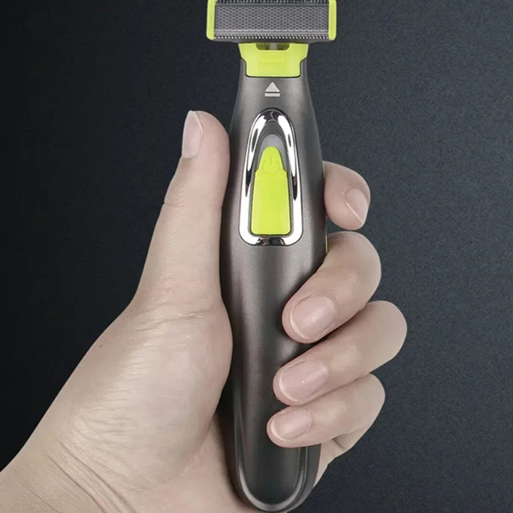 Washable Rechargeable MLG Electric Shaver Beard Razor Body Trimmer Men Shaving Machine Hair Face Care Cleaning Clippers for Men