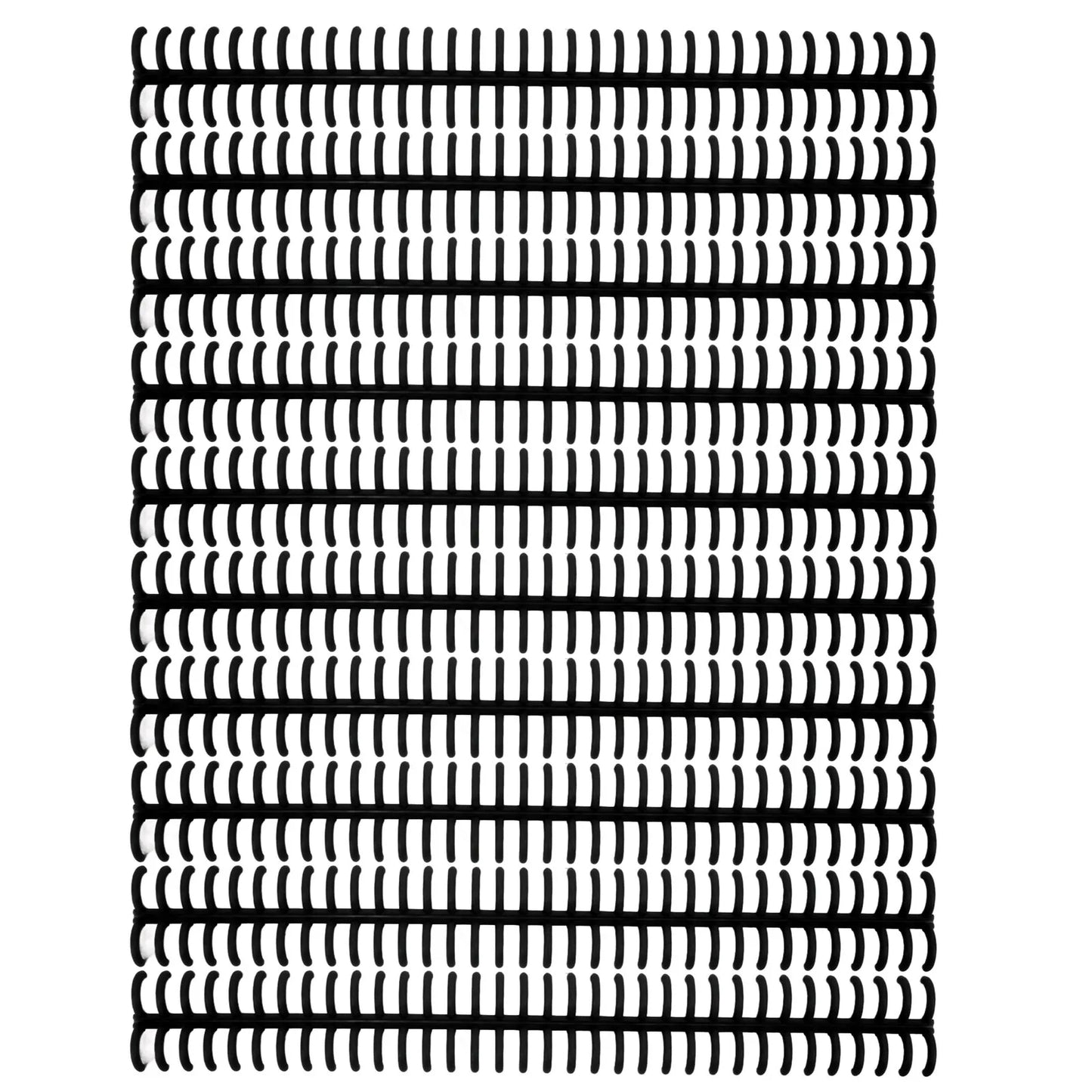 【New】10PCS 34 Hole Binding Spine Plastic Split Loose Leaf Rings Detachable Binding Loop 12mm Diameter Detachable Binding Loop