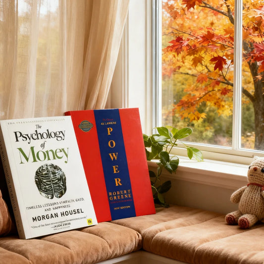 《Money psychology》 +《The Concise 48 Laws Of Power》Mastering the Inner Game of Money and the Outer Game of Power Good book