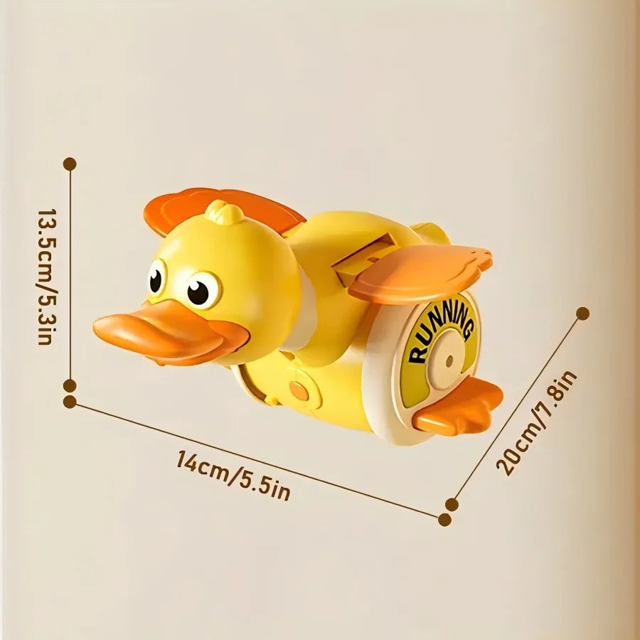 interactive Electric Duck Musical Toy for Babies 18+ Months - Crawling & Head Lifting Training, Early Learning Educational Gift