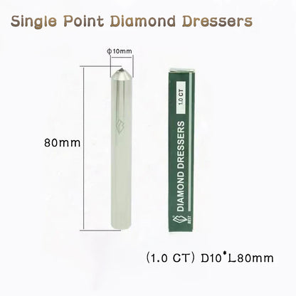 Best 0.25-1ct Diamond Dresser Pen & Single Point Stone Tool for Grinding Wheel Dressing, High-Precision Industrial Bench Grinder