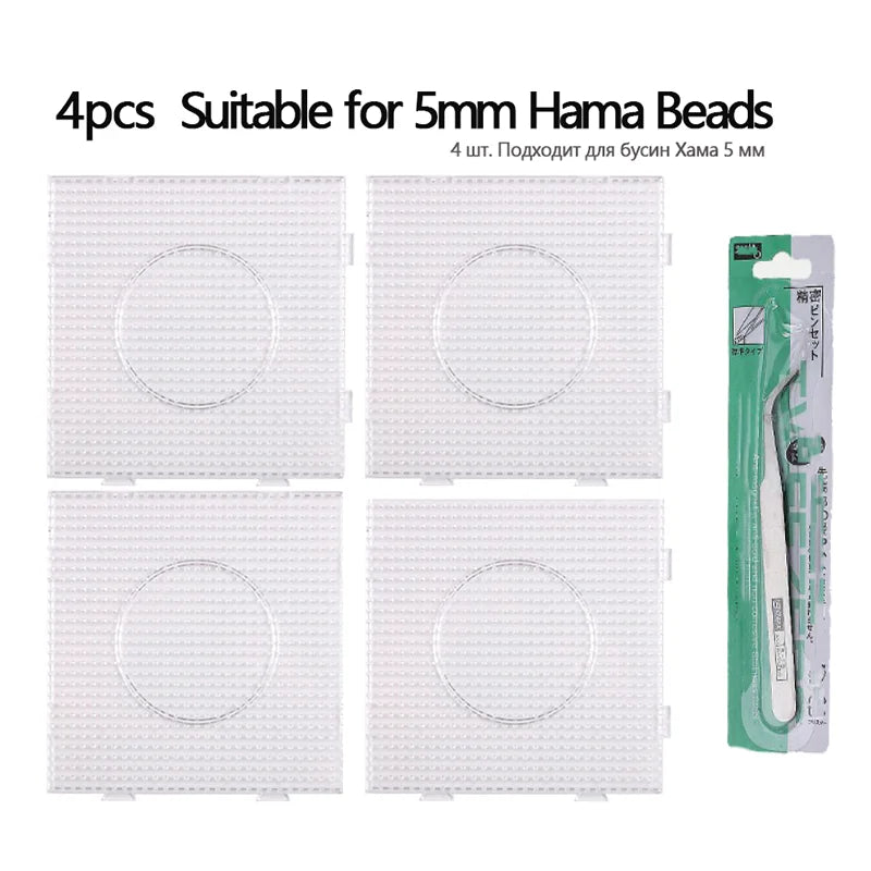24 /48Colors 5mm hama Beads/ Iron Beads diy Puzzles Beads ironing beads perler Fuse beads diy toy boy girl gift 4，6 ，8years old