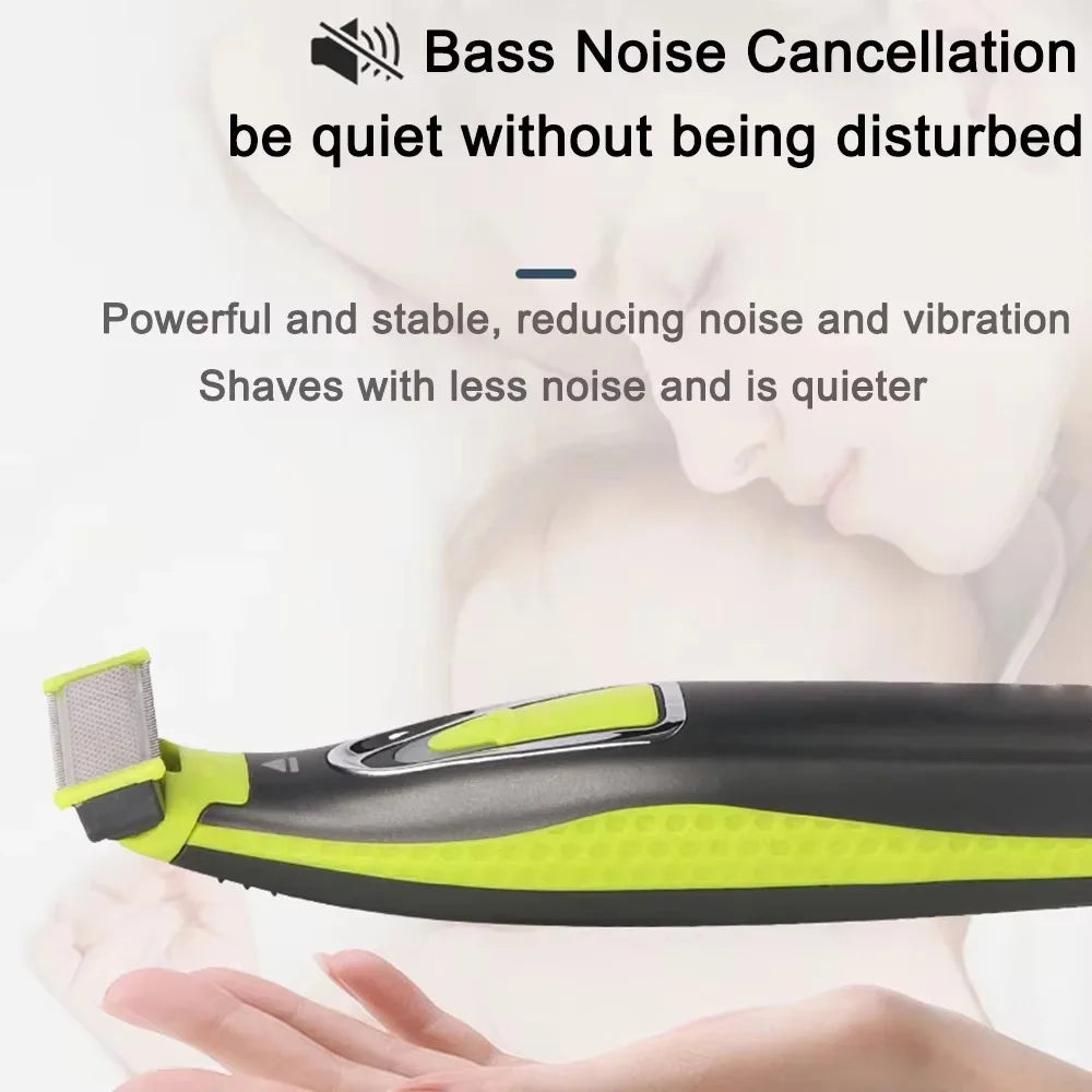 Washable Rechargeable MLG Electric Shaver Beard Razor Body Trimmer Men Shaving Machine Hair Face Care Cleaning Clippers for Men