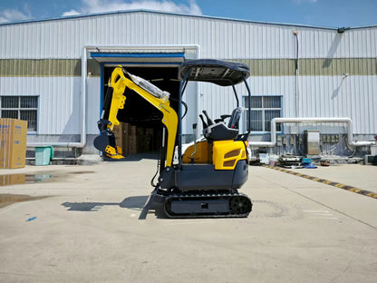 Mini Excavator 1.5 ton Free Shipping Mini Hydraulic Excavator  Chinese Micro Digger minibagger Kubota Micro Bagger diesel digger